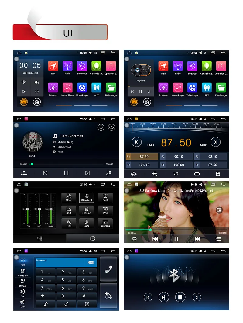 Clearance Quad Core Android 6.0.1 Car Audio GPS Navigation NO-DVD Double DIN Car Stereo Radio Bluetooth Universal Interchangeable Player 13 Clearance Quad Core Android 6.0.1 Car Audio GPS Navigation NO-DVD Double DIN Car Stereo Radio Bluetooth Universal Interchangeable Player 13