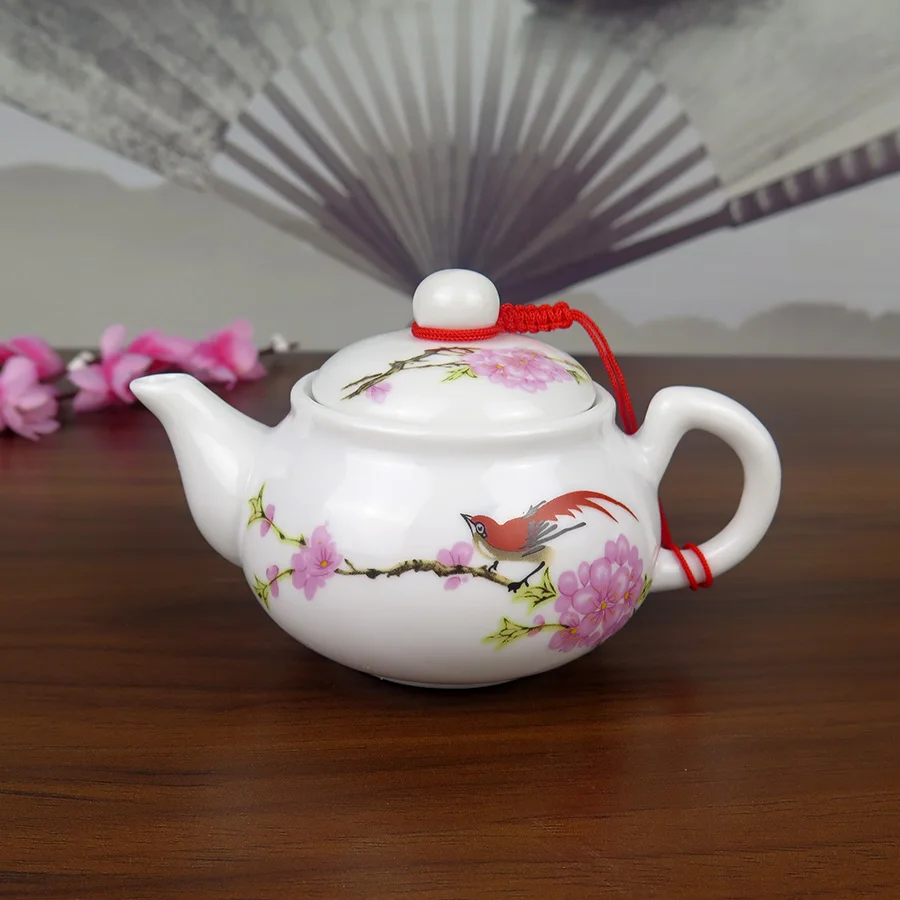 

Smooth Ceramic Teapot 150ml Chinese Ceramic Clay Kettle Handmade Kung Fu Tea Set Teapots Gift Safe Packaging