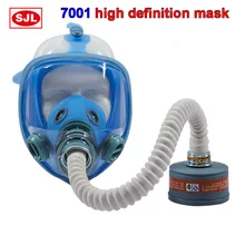 Высокая четкость дыхательная полная маска различные комбинированные защитные маски против распыления краски пестицидов три интерфейса противогаз
