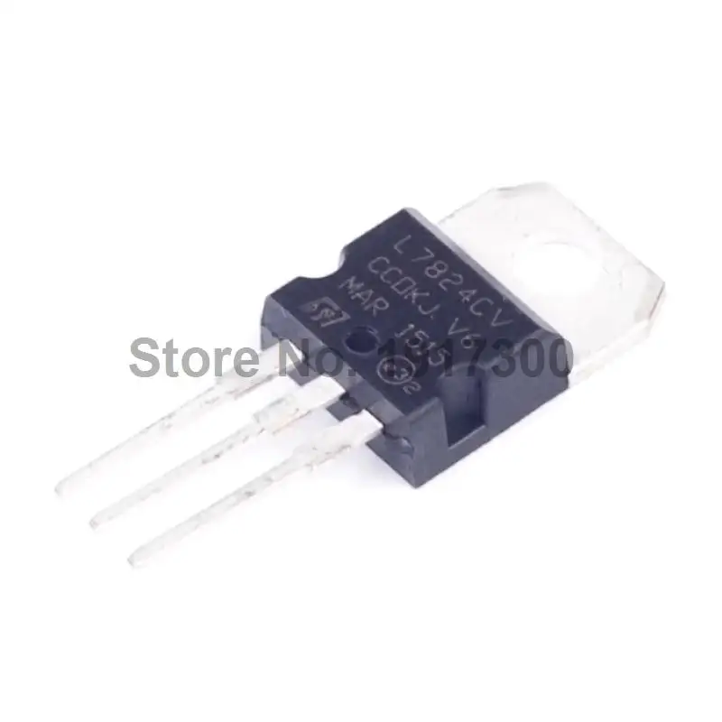 10 ШТ. L7824CV L7824 7824 Регулятор Напряжения IC + 24 Вольт 1. 5Amp | Электроника