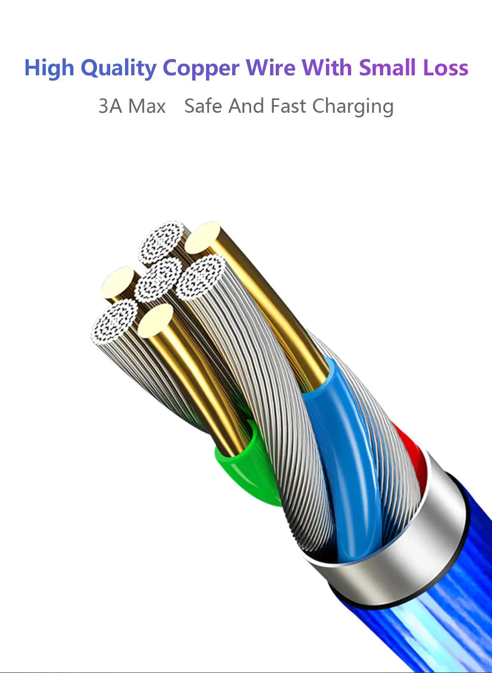 Power4 светодиодное освещение USB кабели для Lightning/Micro/usb type C зарядный шнуры для iPhone LG Nokia samsung huawei Xiaomi