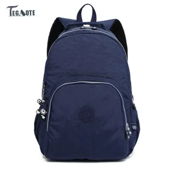 

HOT! TEGAOTE 2019 new boy Backpack for Teenage Girls Feminine Backpack Casual Kipled Nylon Backpacks Women Bagpack Sac A Dos bag