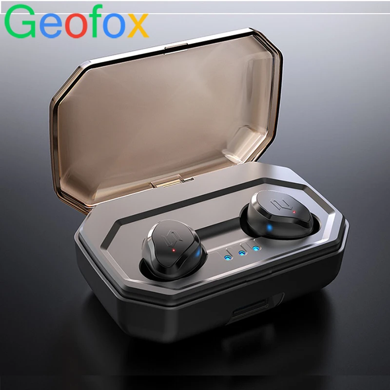 

GeoFox wireless earphone Bluetooth Earbuds In-Ear Stereo Sound Sport Earphone i7s tws For Samsung Iphone