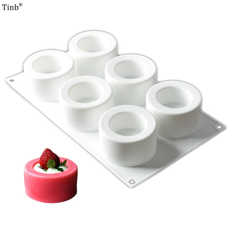 3D Jelly Pudding Cupcake Moulds Silicone Mold Cake Mousse For Ice