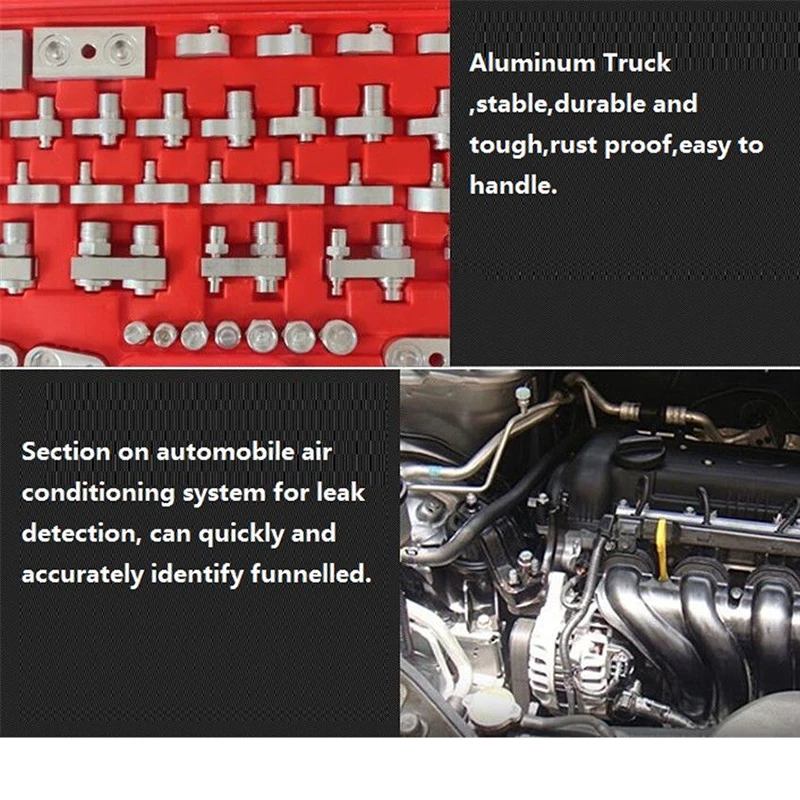 Высокое качество автомобильный Кондиционер детектор утечки инструменты обнаружения утечки для автомобиля грузовик экскаватор A/C компрессор конденсатор