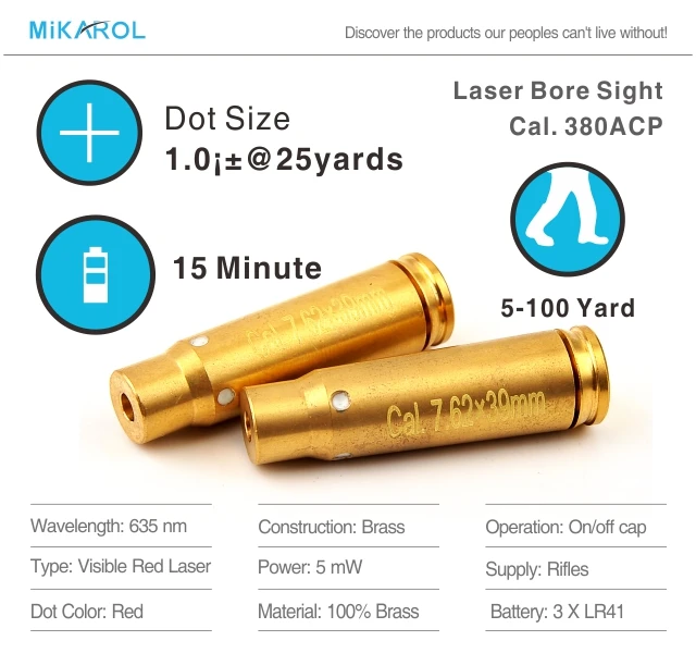 1st Bore Sight Cartridge LB039