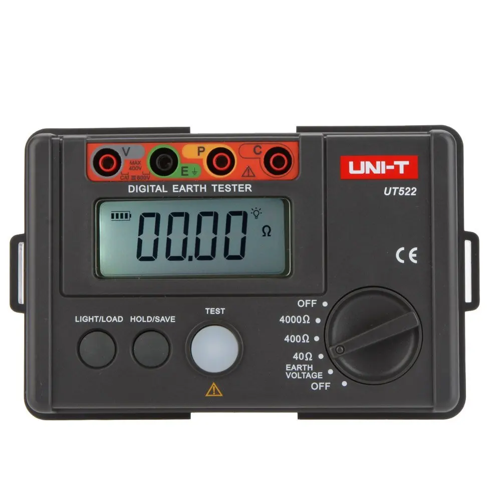 UNI T UT522 цифровой измеритель сопротивления заземления AC Измеритель изоляции|ground