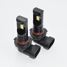 2 шт./лот HB3 9005 светодиодный Автомобильные фары 9005 противотуманных фар 3200lm авто светодиодный фары для автомобиля Белый 6000 К DC 12 V hb3 противотуманных фар