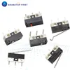 5Pcs Mini Micro Limit Switch 3 Pins PCB Terminals Roller Arc lever Snap Action Push Microswitches ► Photo 1/6