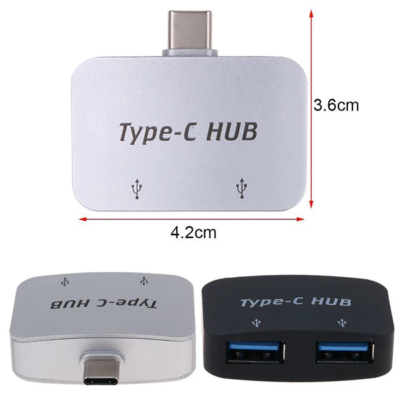 USB 3,0-type C адаптер OTG для зарядки мобильного телефона конвертер Android смартфон type-c разветвитель концентратор док-станция