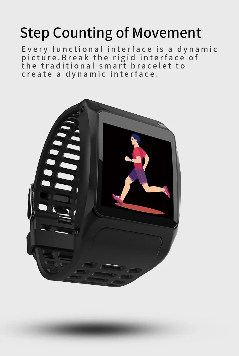 Смарт-браслет IP67 Водонепроницаемый Носимых устройств Bluetooth часы с шагомером пульсометром со Цвет Дисплей смарт-браслет для Android/IOS
