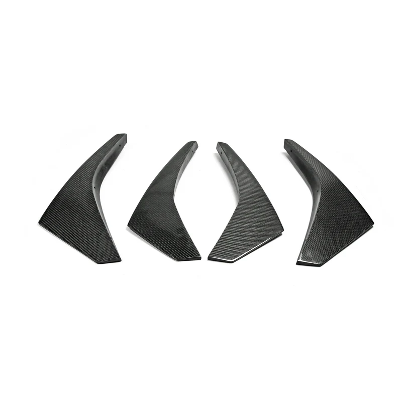 R35 GTR 2012 On front bumper canard (For OEM Front Bumper) (3)