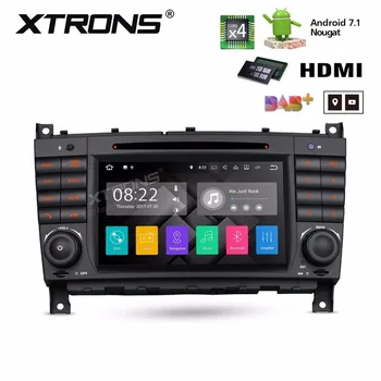 

XTRONS 2 Din 7" HD Android 7.1 Radio GPS HDMI Car DVD Player for Mercedes Benz W209 W203 C180 C200 C220 C230 C240 C250 C270 W463