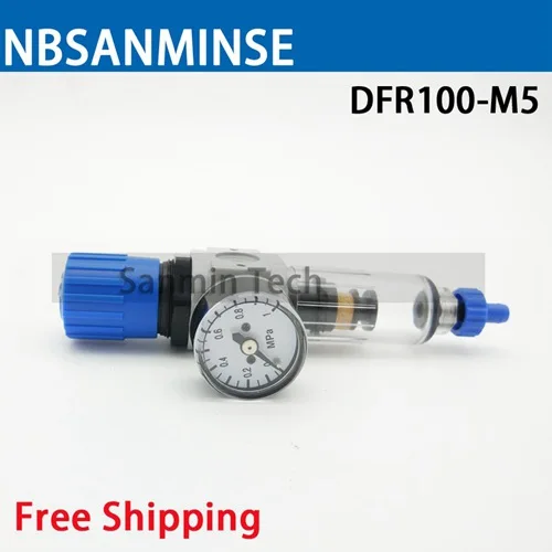 NBSANMINSE DFR M5 1/8 1/4 3/8 1/2 3/4 1 фильтр Регулятор один блок frl воздушный Источник оборудования блоки воздушный компрессор части