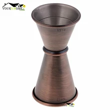 Unpolish Copper Japanese Style Bar Jigger Double Cocktail Jigger 1/2 Ounce & 3/4 Ounce pevonia spot treatment 2 fluid ounce