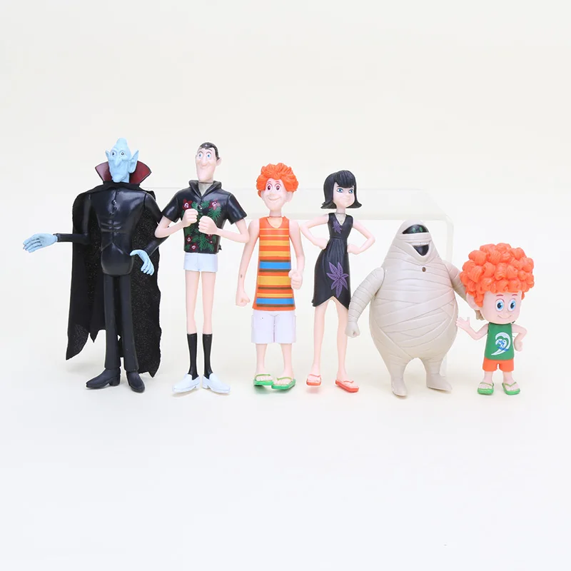 

Hotel Transylvania 3 Dracula Johnny Mavis Frankenstein Murray PVC Action Figure Toy 7-14cm