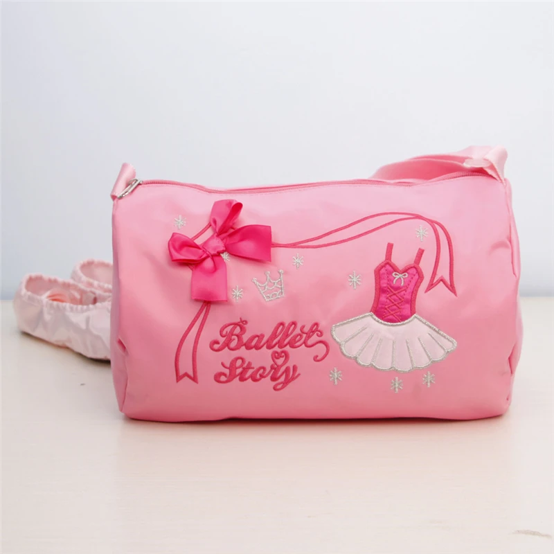 Балет Розовый сумка женская холст балетный рюкзак танцевальные сумки для девочек детские высокого качества милая сумка сумки женские