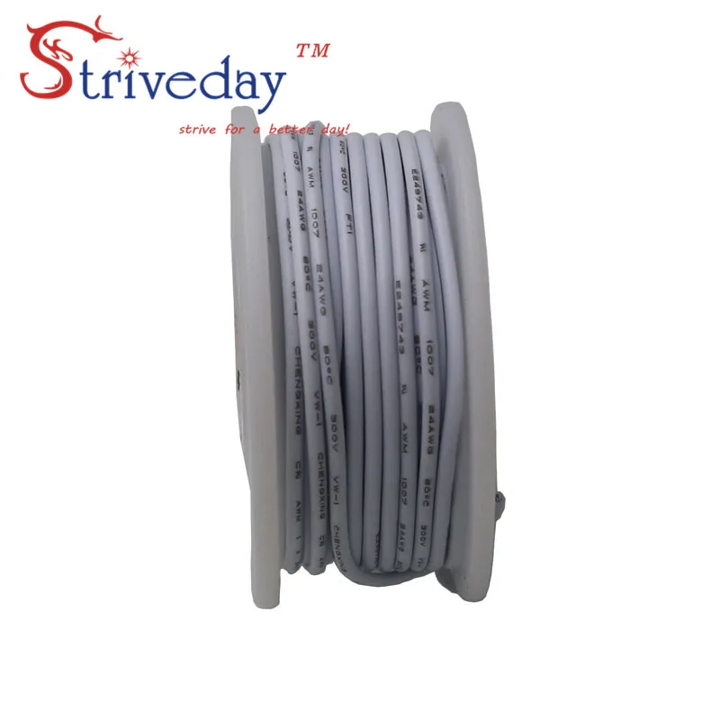 

5 meters/roll UL 1007 18 awg Stranded Wire Cable Line PCB Electrical line Airline Tinned Copper Copper Wire DIY