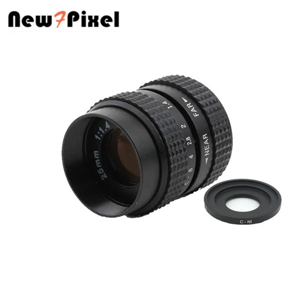 Fujian 25 мм F1.4 CCTV объектив C-N1 Adattatore C макро кольцо для Nikon 1 J5 S2 J3 J4 V3 AW1 S1 V2 J2 J1 V1