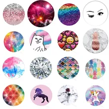 Подставка для телефона с зажимом на палец, Мраморная живопись, разноцветный дизайн, подставка для гнезда Brackt для iPhone, samsung, huawei, держатель для планшета