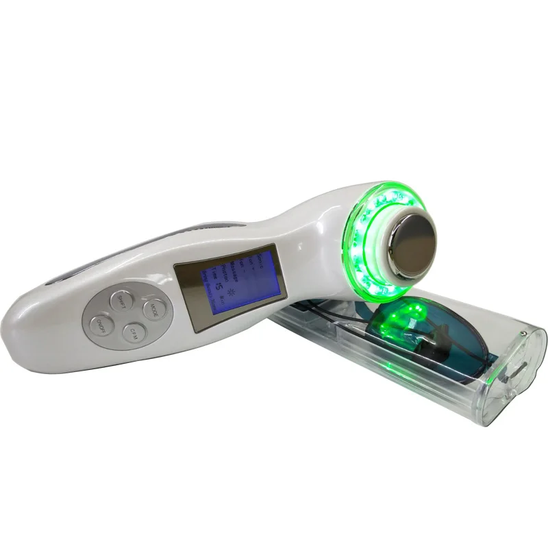 

Galvanic Bio Microcurrent Ultrasonic Waves Facial Pores Cleanser Skin Care Acne Wrinkle Age Spot Treatment Led Beauty Massager