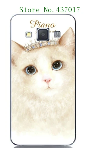 2016 Новые Симпатичные Животные Кролик Тигр Белый Жесткий Чехлы для Samsung Galaxy A3