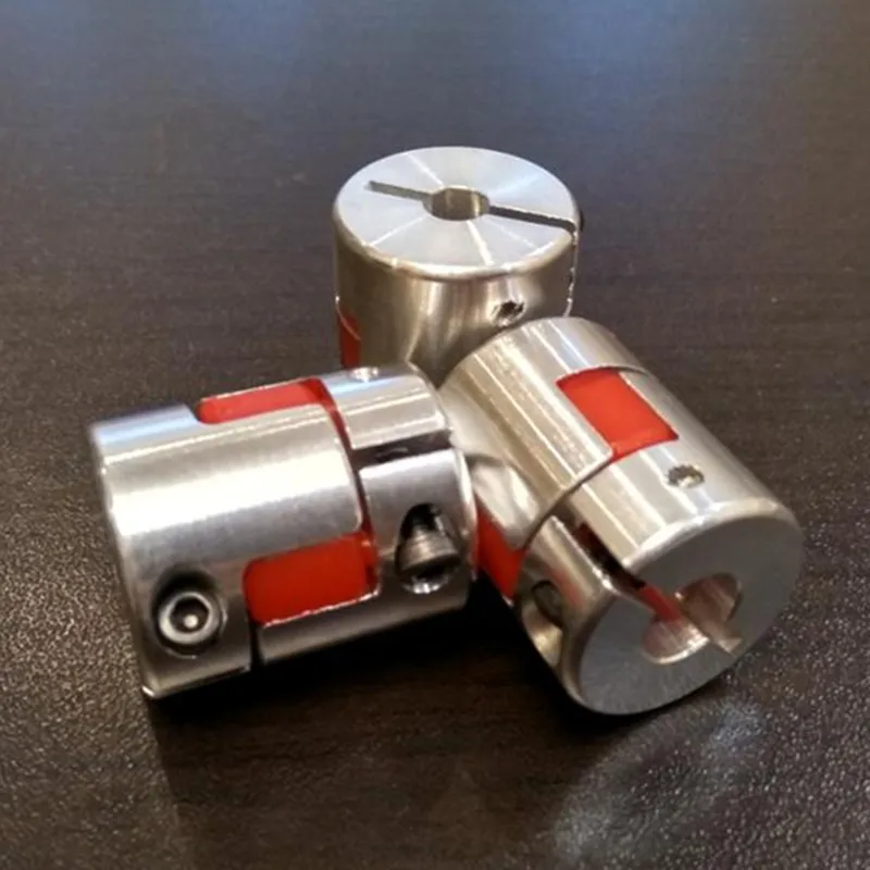 3pcs flexible 10*8mm coupler coupling CNC ballsrew and stepper servo motor shaft