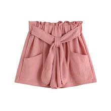 2, 3, 4, 5, 6, 7 лет, футболки для девочек ясельного возраста, модные корейские однотонные кружевные штаны с бантом для девочек, лето, детские шорты, новое поступление