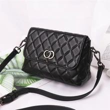 Сумка Lizi Lotus из воловьей кожи, весна и лето, новые простые ромбические маленькие ароматизированные кожаные дамские сумки диагональные сумки через плечо