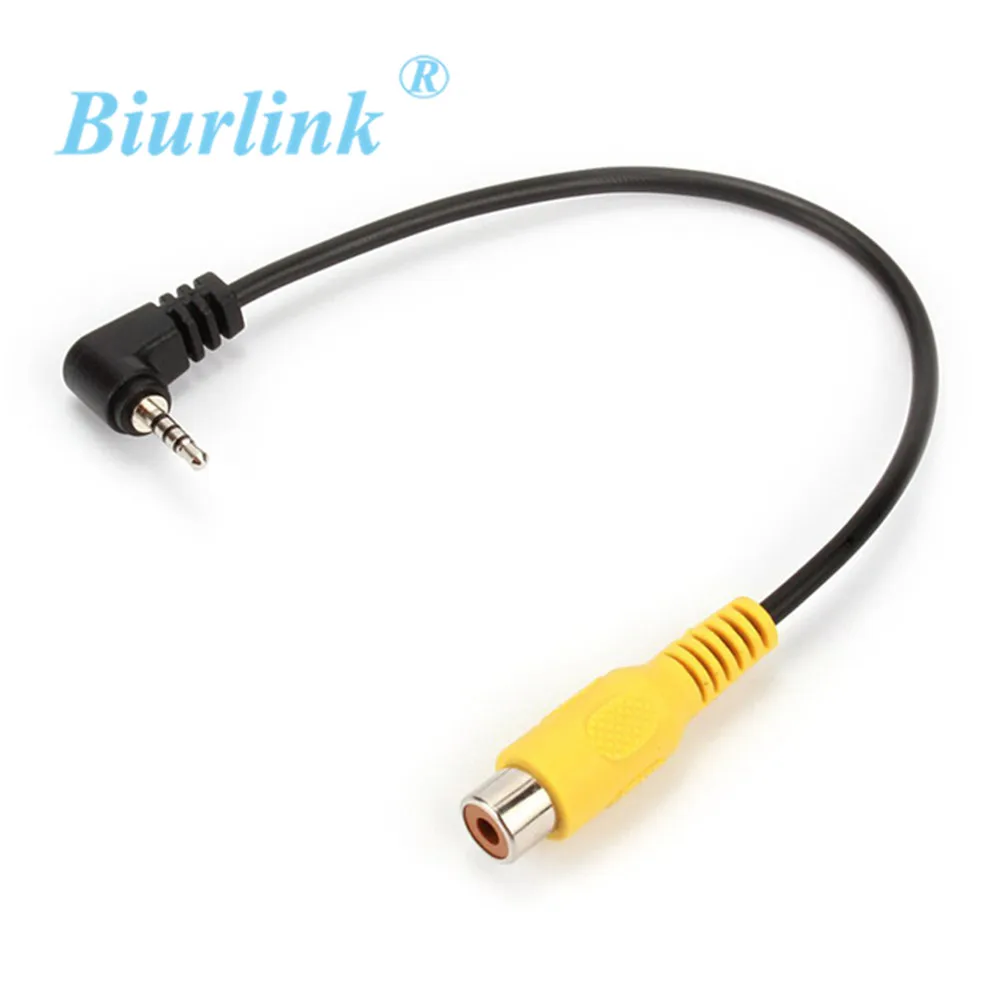 AV IN GPS Adapter Cable 2.5MM GPS Navigator Reversing Input Conversion