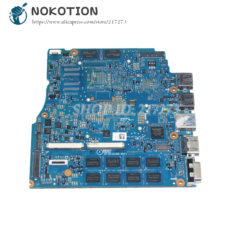 NOKOTION материнская плата для ноутбука sony Vaio PCG-41218M VPCSB A1820699A MBX-237 1P-0114J00-A011 основная плата I3-2310M ЦП HD6470M