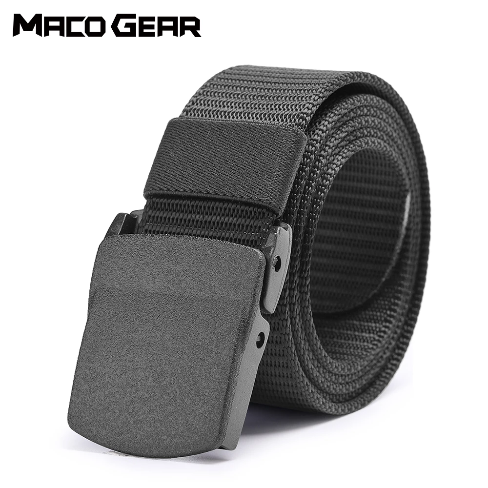 

Tactical Belt Nylon Metal Buckle Military Waist Support Strap Outdoor Sports Hunting Training Army Gear Waistban Men Adjustable