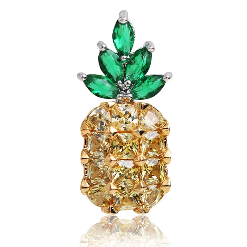 

Small Pineapple Brooch Pin Fashion Cute Simple Versatile Outerwear Accessory Brooch