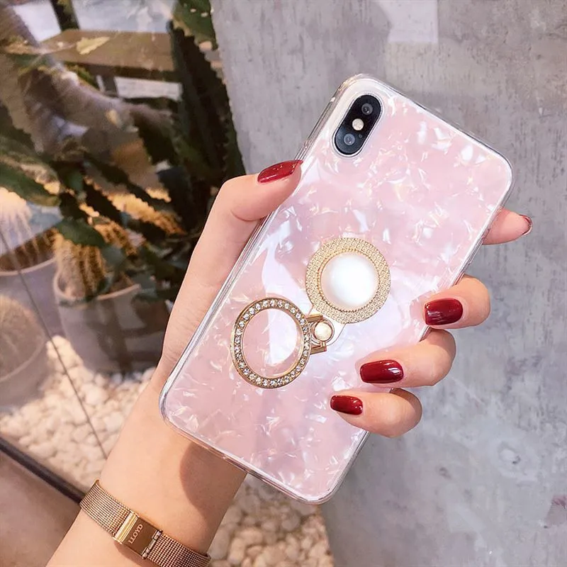 Buy Luxury Ring holder Phone Cases For iPhone X 10