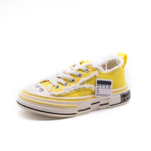 New 2019 Unisex Autumn Children Canvas Shoes Girls Flat Sneakers Breathable Spring Fashion Kids Shoes Boys Casual Shoes Students e lov fashion print math geometry canvas shoes funny science symbol printed students casual shoes unisex espadrilles