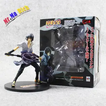 

19 Cm Anime Megahouse Gem Naruto Uchiha Sasuke Pvc Action Figure Collection Model Toy Nuovo Modo Caldo Di Stile