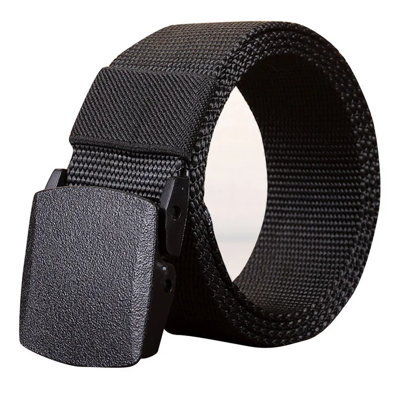 2019 New Men’s Outdoor Sports Nylon Waistband Canvas Web Belt Dazzling Men’s Fashion Accessories Drop shopping #30