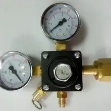 CO2 регулятор для coca машина доморощенный kegging CO2 Регулятор все латунь Хорошее качество co2 Регулятор пива/напитков