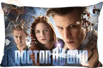 

New arrival Custom Zippered Rectangle Doctor Who Pillow Case (Two sides) High Quality Comfortable Pillow cover
