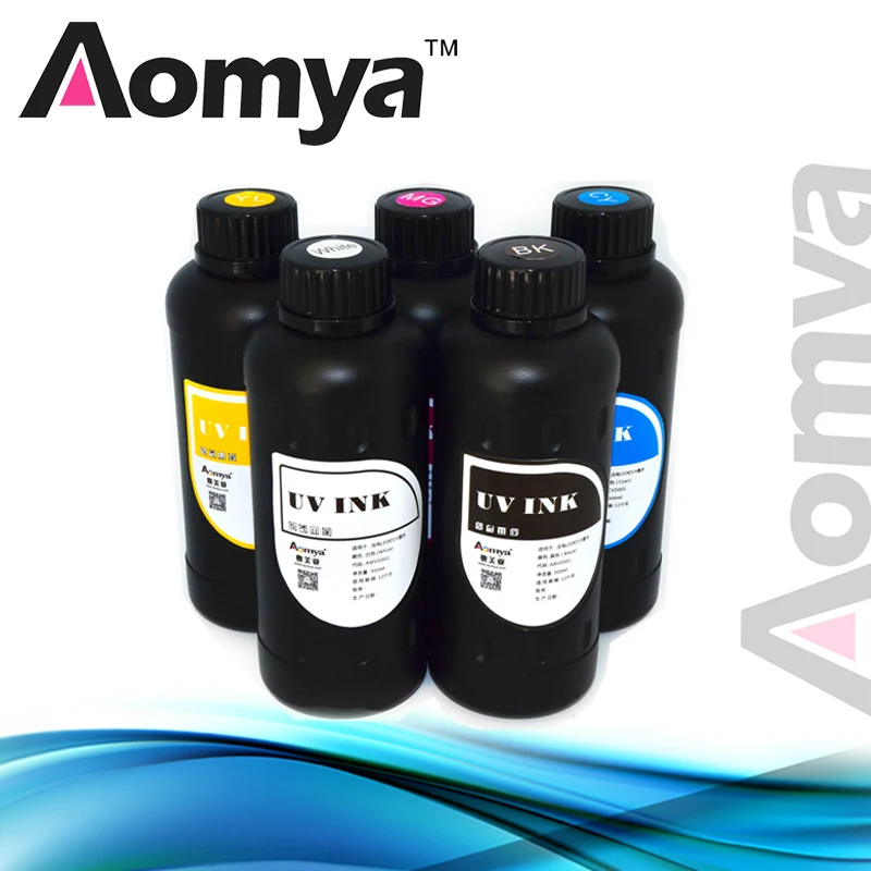 Fast Curing UV Led Ink For Epson L800 1410 1390 1400 UV flatbed printer on Wood/acrylic/glass/Phone cases/metal..ect 500ml*6C Fast Curing UV Led Ink For Epson L800 1410 1390 1400 UV flatbed printer on Wood/acrylic/glass/Phone cases/metal..ect 500ml*6C