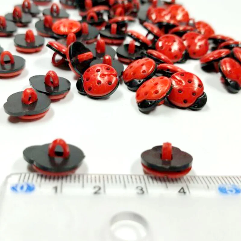 HL 15x12 мм красный Beatles пластиковые пуговицы «сделай сам» Аксессуары для шитья одежды 50 шт