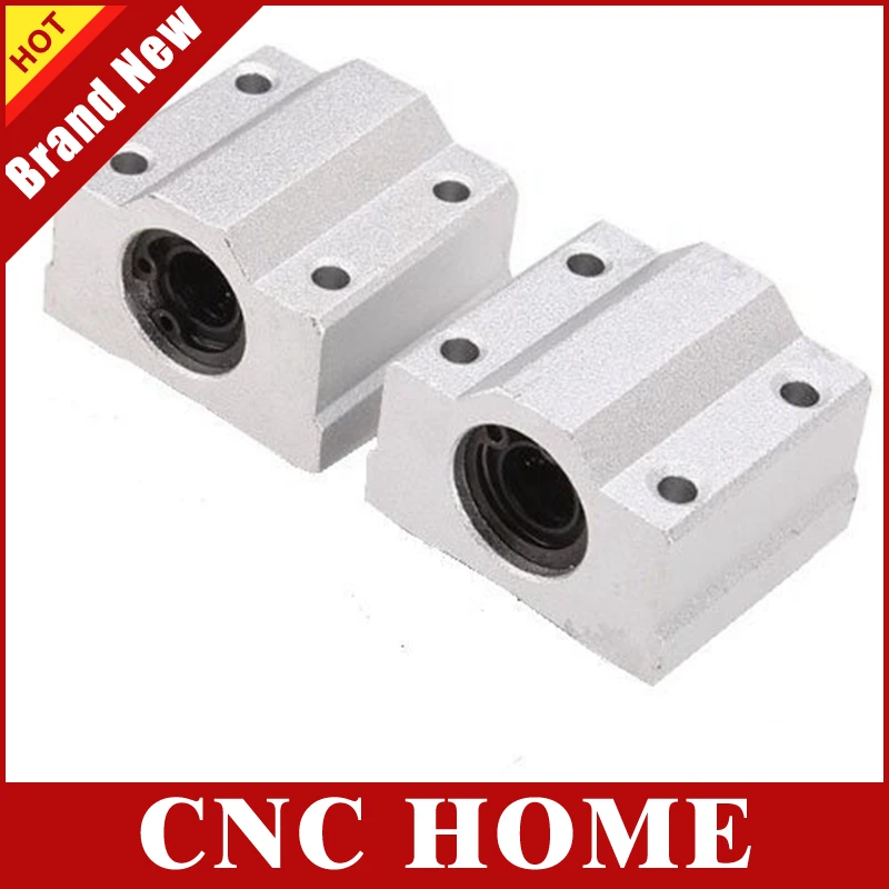 4 PCS SC13UU SCS13UU 13mm Linear Ball Bearing Pellow Block Linear Unit FOR CNC