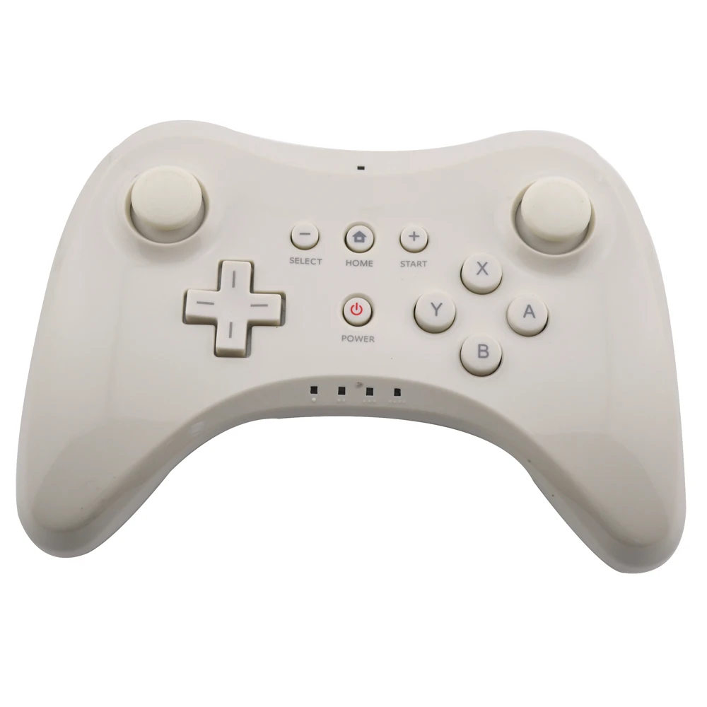 Fabricado por terceros inalámbrico Game 3 en 1 Classic Pro Controller  Gamepad para Nintendo Wii U, color gris