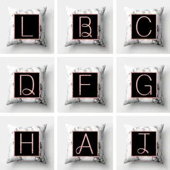 

45*45cm Polyester Peachskin Pillow Case Rose Gold Pink Color Pineapple Geometric Pattern Shiny Pillow Cover Throw Pillows