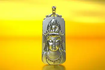 

Sterling Silver 999 Pure Silver Virgin Mary Pendant