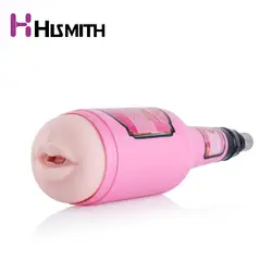 HISMITH розовый пиво оральная секс-игрушка мужской мастурбации Вибратор для Для мужчин массаж Кубок сосать силиконовые механические