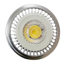 Светодиодный AR111 G53 прожектор QR111 лампы мощностью 10 Вт 15 Вт с регулируемой яркостью DC12V 90-240 V 3000 K/6000 K эквивалент 100 галогенная AR111 лампа