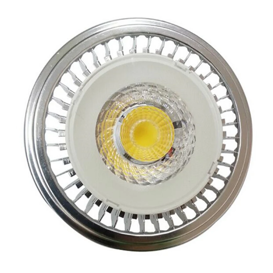 LED AR111 G53 прожектор QR111 лампа 10 Вт 15 диммируемая DC12V 90-240 в 3000 К/6000 К эквивалент 100