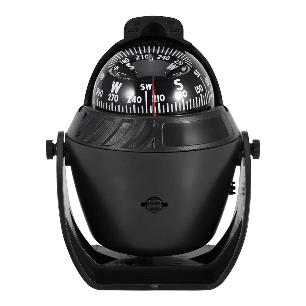 

LED Light Pivoting Digital Compass High Precision Electronic Magnetic Sphere Compass For Marine Boat Car Accessories