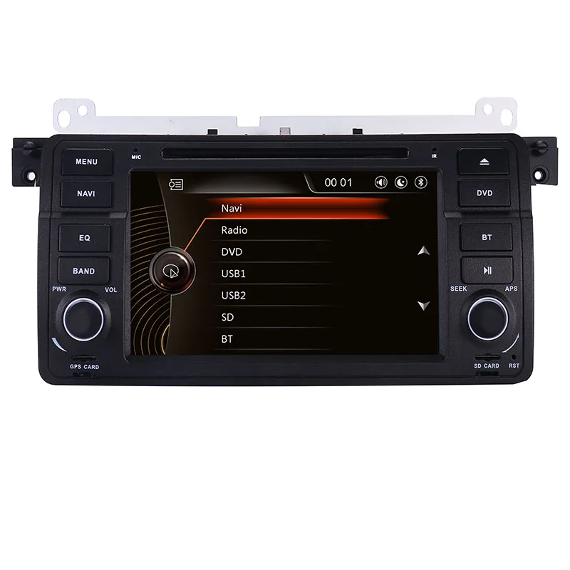 " цифровой HD Авторадио gps навигация для bmw e46 dvd M3 3g gps Bluetooth Радио RDS USB SD рулевое колесо управление камера+ карта